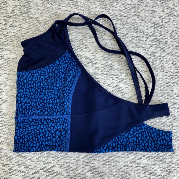 Lulu Long Line Sports Bra Sz 6 - Picture 3 of 5